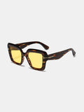 Polycarbonate Frame Square Sunglasses - Trendsi - Flyclothing LLC