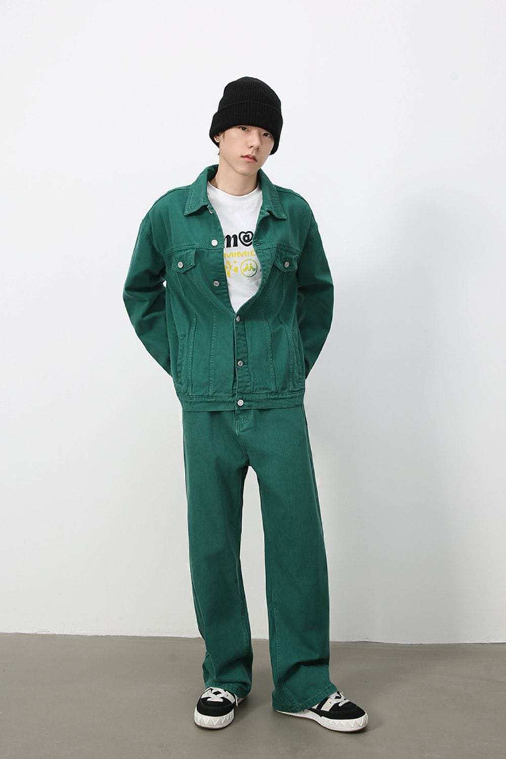 Men's Baggy Jeans with Pockets - Trendsi - Flyclothing LLC