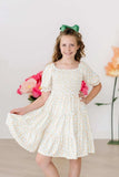 Marvelous Marigolds Smocked Ruffle Dress - Mila & Rose ® - Flyclothing LLC
