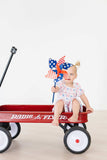 Vintage Flags Smocked Ruffle Dress - Mila & Rose ® - Flyclothing LLC