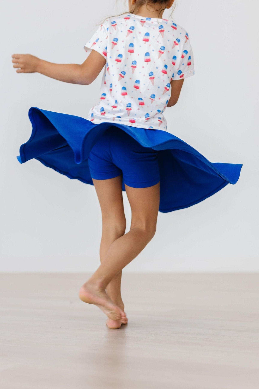Royal Blue Twirl Skort - Mila & Rose ® - Flyclothing LLC