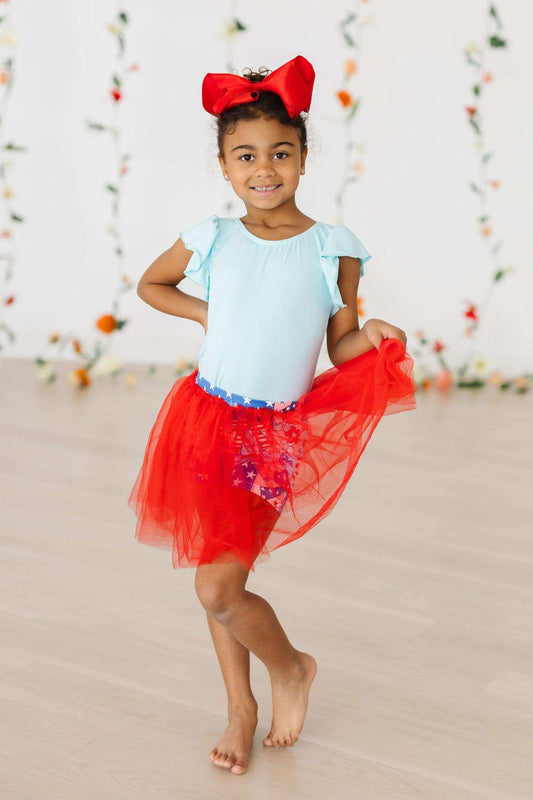 Patriotic Patchwork Tutu Shorts - Mila & Rose ® - Flyclothing LLC