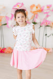 Berries & Bows S/S Ruffle Tee - Mila & Rose ® - Flyclothing LLC