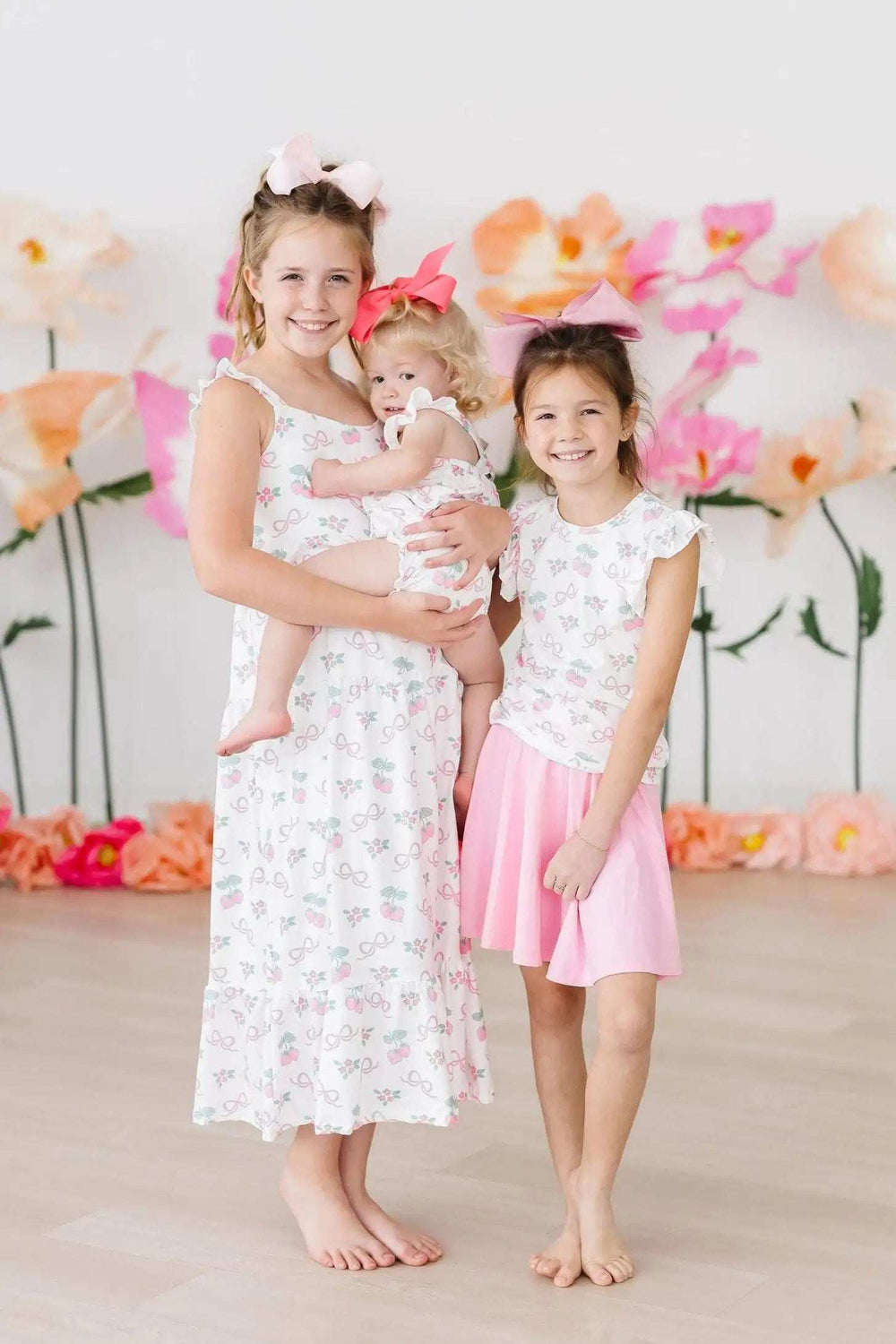 Berries & Bows S/S Ruffle Tee - Mila & Rose ® - Flyclothing LLC