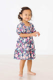 Beauty in Bloom Smocked Ruffle Dress - Mila & Rose ® - Flyclothing LLC