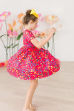 Polka Dot Party S/S Pocket Twirl Dress - Mila & Rose ® - Flyclothing LLC
