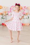 Rose Garden Smocked Ruffle Dress - Mila & Rose ® - Flyclothing LLC