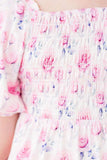 Rose Garden Smocked Ruffle Dress - Mila & Rose ® - Flyclothing LLC