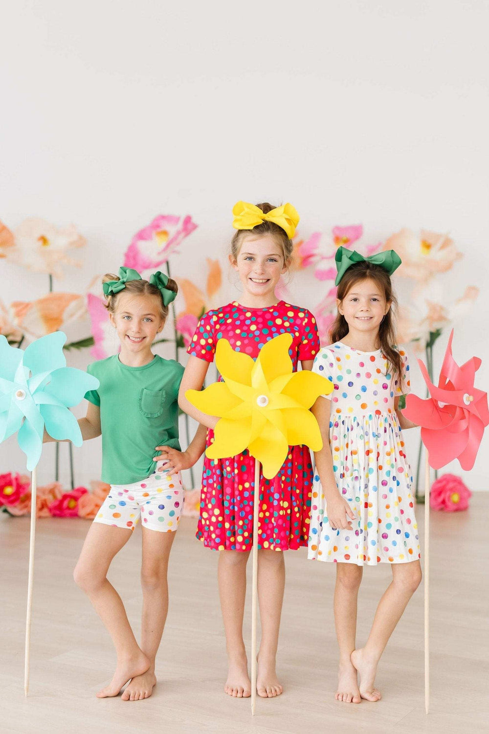 Polka Dot Party S/S Pocket Twirl Dress - Mila & Rose ® - Flyclothing LLC