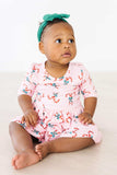 Candy Cane Cutie 3/4 Sleeve Twirl Bodysuit - Mila & Rose ® - Flyclothing LLC