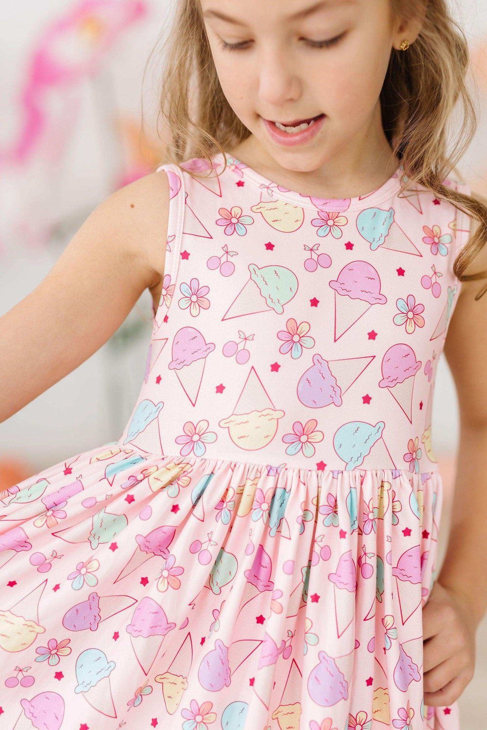 Ice Cream & Shout Tank Twirl Dress - Mila & Rose ® - Flyclothing LLC