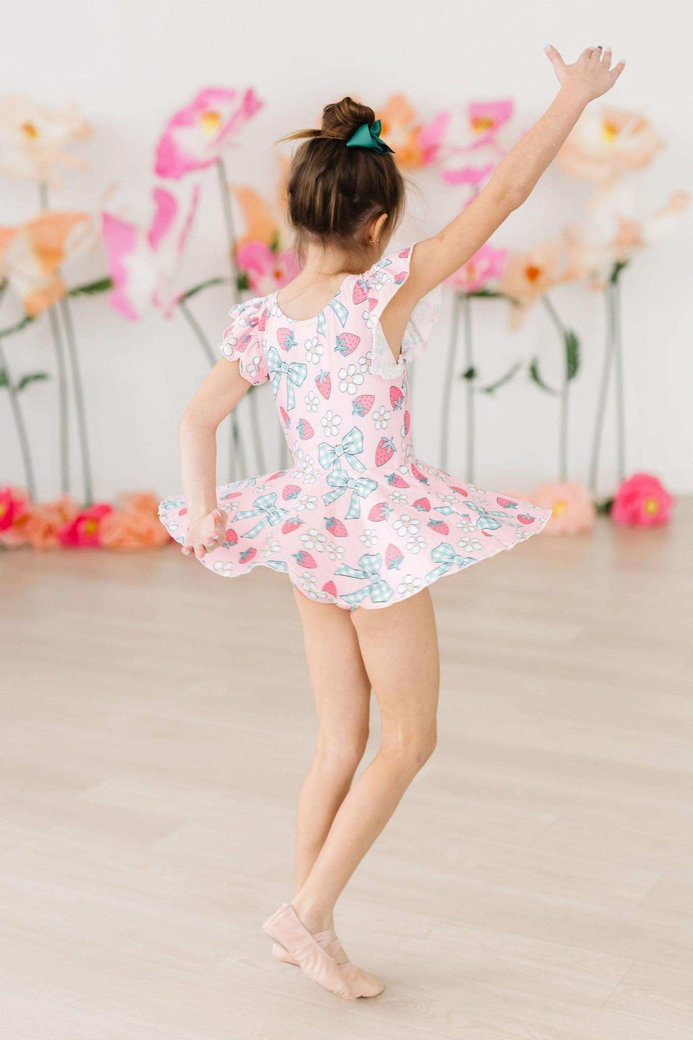 Berry Picnic S/S Twirl Leotard - Mila & Rose ® - Flyclothing LLC