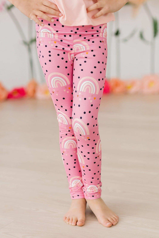 Rainbow Wishes Leggings - Mila & Rose ® - Flyclothing LLC
