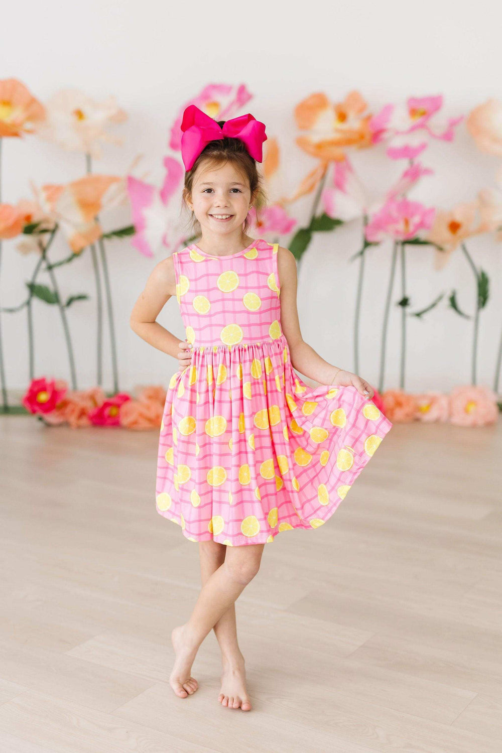 Pink Lemonade Tank Twirl Dress - Mila & Rose ® - Flyclothing LLC