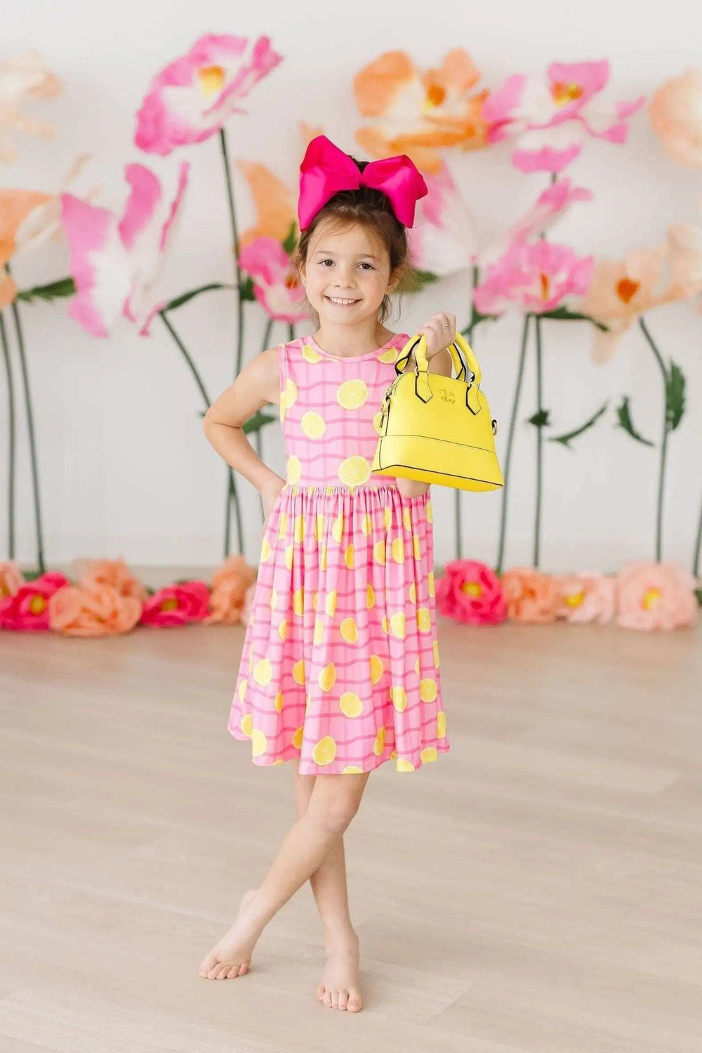 Pink Lemonade Tank Twirl Dress - Mila & Rose ® - Flyclothing LLC