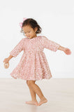 Rose Gold Velvet Sequin Dress - Mila & Rose ® - Flyclothing LLC