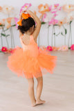 Neon Coral Tank Tutu Leotard - Mila & Rose ® - Flyclothing LLC