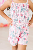 Berry Picnic Strappy Play Romper - Mila & Rose ® - Flyclothing LLC