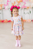 SALE Rainy Day Flutter Sleeve Twirl Dress - Mila & Rose ® - Flyclothing LLC