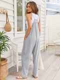 V-Neck Spaghetti Strap Jumpsuit - Trendsi - Flyclothing LLC