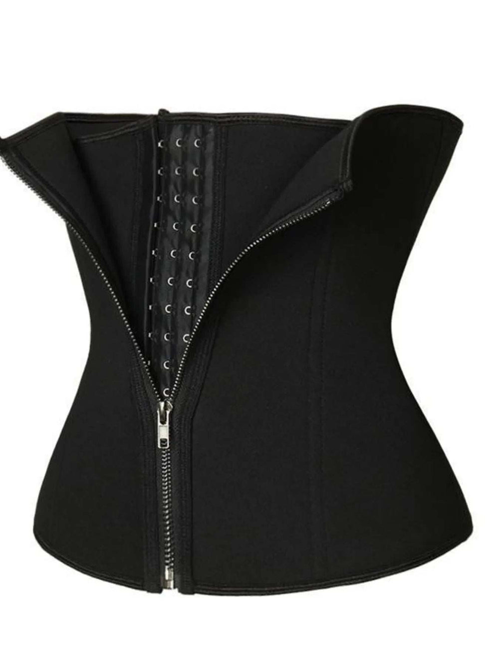 Full Size Zipper Shaping Band with Hook and Eye Closure Plus Size - Trendsi - Flyclothing LLC