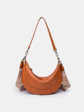 PU Leather Removable Strap Crossbody Bag - Trendsi - Flyclothing LLC