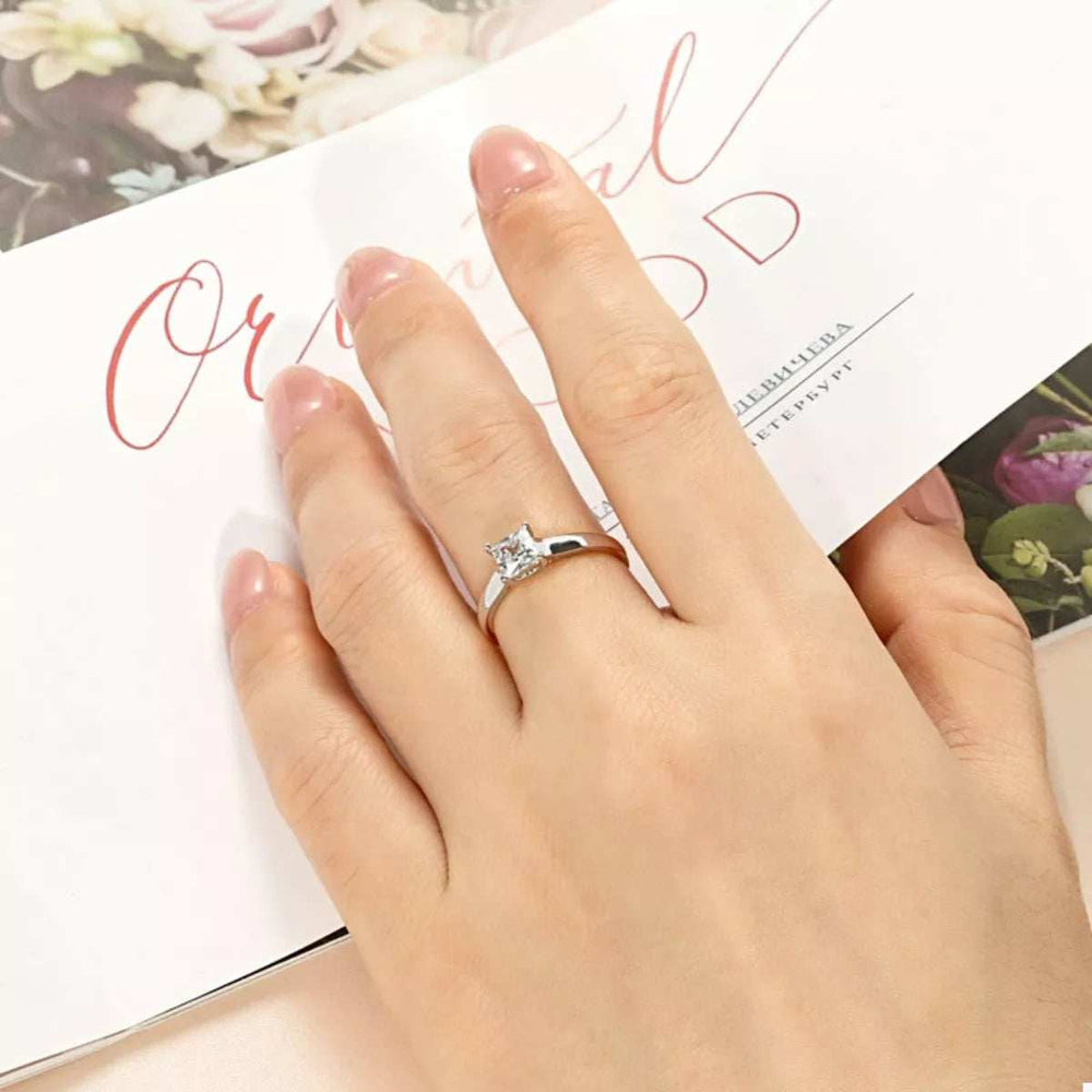 Silver-Plated Minimalist Ring - Trendsi - Flyclothing LLC