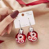 Christmas Ball Drop Earrings - Trendsi - Flyclothing LLC