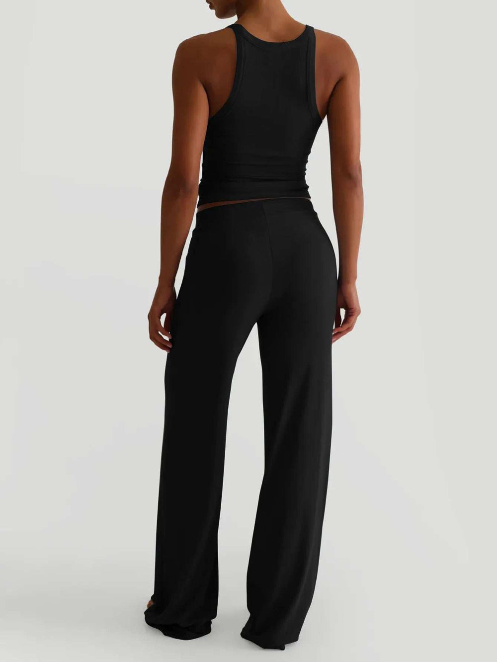 Scoop Neck Cami and Pants Set - Trendsi - Flyclothing LLC