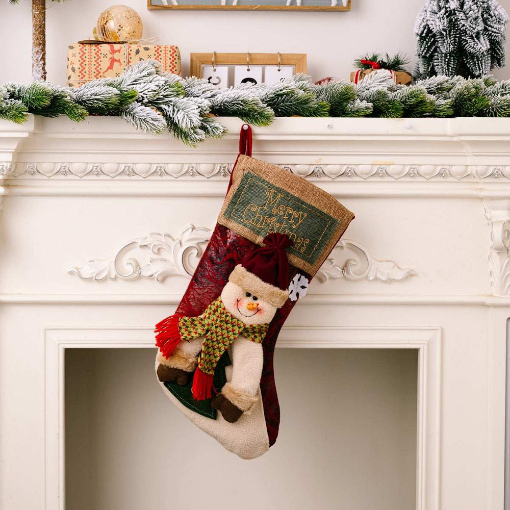 MERRY CHRISTMAS Stocking Hanging Widget - Trendsi - Flyclothing LLC
