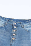 High Waist Button Fly Flared Jeans - Trendsi - Flyclothing LLC