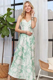 ADORA Print Spaghetti Strap Maxi Dress - Trendsi - Flyclothing LLC
