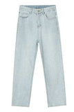 Straight Leg Jeans with Pockets - Trendsi - Flyclothing LLC