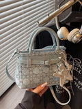 Texture Star Charm Crossbody Bag - Trendsi - Flyclothing LLC