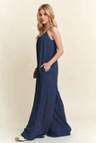ADORA Wide Leg Casual Cami Jumpsuit - Trendsi - Flyclothing LLC