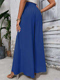 Tied High Waist Wide Leg Pants - Trendsi - Flyclothing LLC