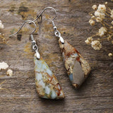 Emperor-Stone Geometric Earrings - Trendsi - Flyclothing LLC