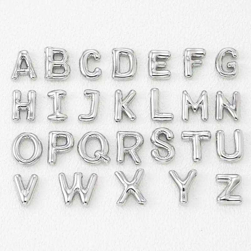 Copper Bubble Letter Pendant Necklace - Trendsi - Flyclothing LLC