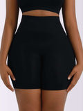 High Waist Shaping Shorts - Trendsi - Flyclothing LLC