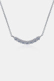1.4 Carat Moissanite 925 Sterling Silver Necklace - Trendsi - Flyclothing LLC