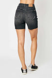 Judy Blue Full Size High Waist Tummy Control Denim Shorts - Trendsi - Flyclothing LLC