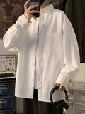 Men's Full Size Button Up Long Sleeve Shirt Plus Size - Trendsi - Flyclothing LLC