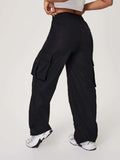 Drawstring Wide Leg Pants - Trendsi - Flyclothing LLC