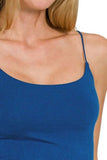 Zenana Double Layered Spaghetti Bra Cami - Trendsi - Flyclothing LLC