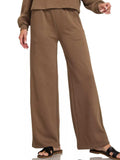 Zenana French Rib Pullover and Pants Set - Trendsi - Flyclothing LLC