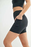 MONO B Venice Cloud Light Sculpt Biker Shorts - Trendsi - Flyclothing LLC