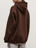 Pocketed Dropped Shoulder Long Sleeve Hoodie - Trendsi - Flyclothing LLC