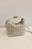 Woven Removable Strap Shoulder Bag - Trendsi - Flyclothing LLC