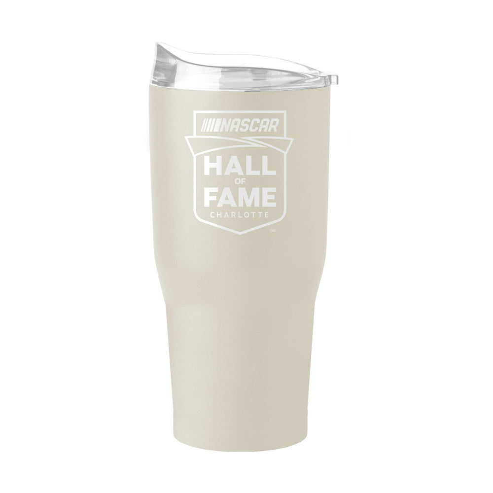 Nascar Hall of Fame 30oz Sand Powder Coat Tumbler - Logo Brands - Flyclothing LLC