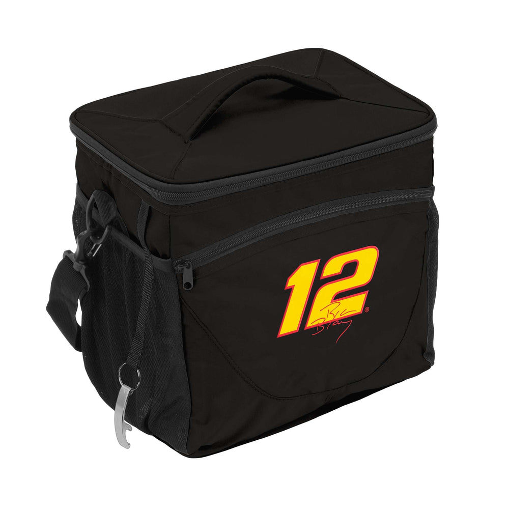 Ryan Blaney Black 24 can cooler f/ Primary Logo - Logo Brands - Flyclothing LLC